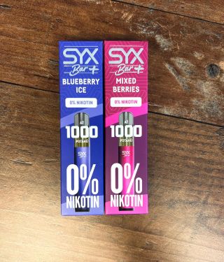 NOVINKA SYX BAR jednorázové cigarety bez nikotinu se skvělou chutí 🫐🍇...