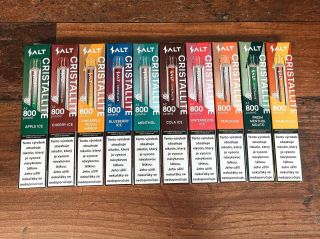NOVINKA - Salt Cristallite 🤩🤩 🍒🫐🍓🍇https://www.elektronicka-cigareta-vapeman.cz/salt-cristallite/